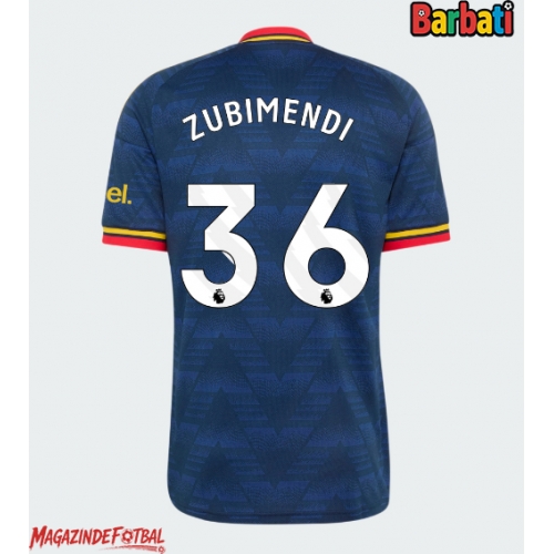 Arsenal Martin Zubimendi #36 Tricou Fotbal Replică 2026-27 Barbati Deplasare Arsenal Martin Zubimendi #36 Tricou Fotbal Replică 2026-27 Barbati Deplasare